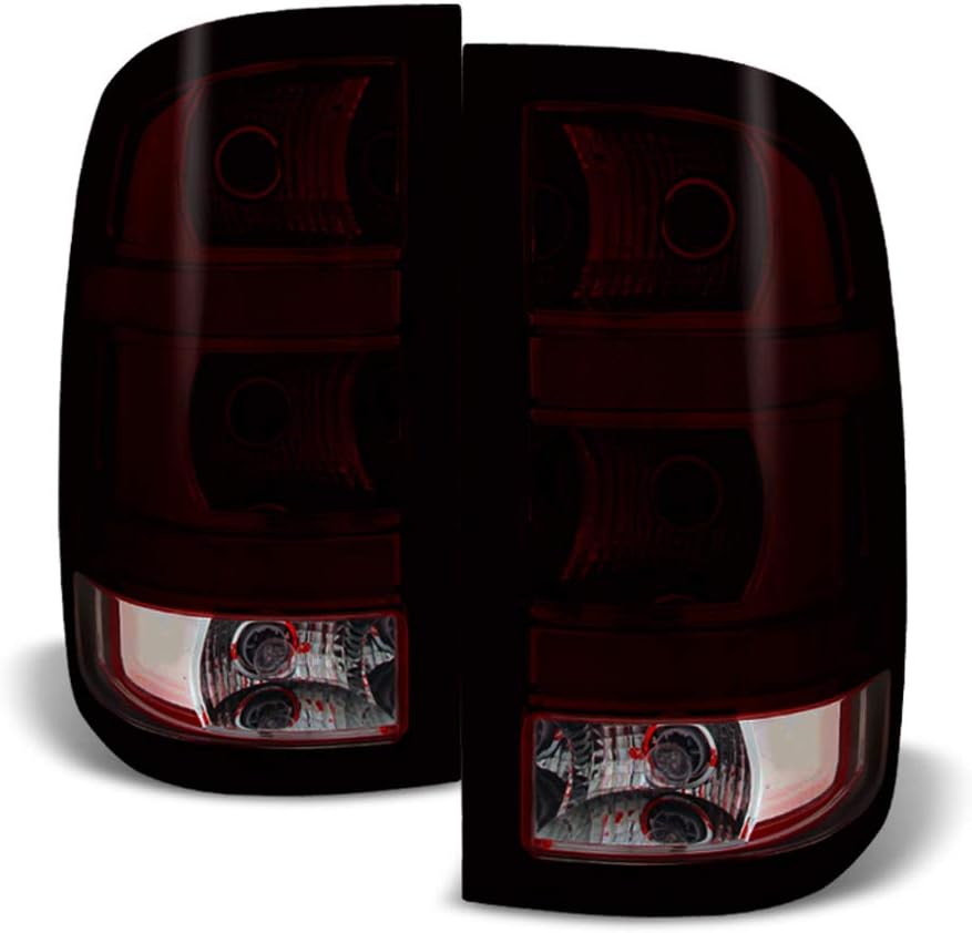 2007-2013 GMC Sierra Rear Replacement Tail Light Driver Side Pack of 2 T900742