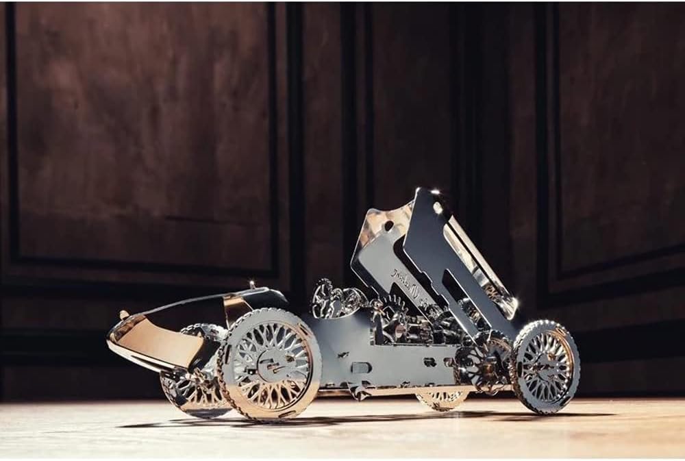 3D Puzzle Metal Model Car Kit Vintage Car Pack of 2 B9498