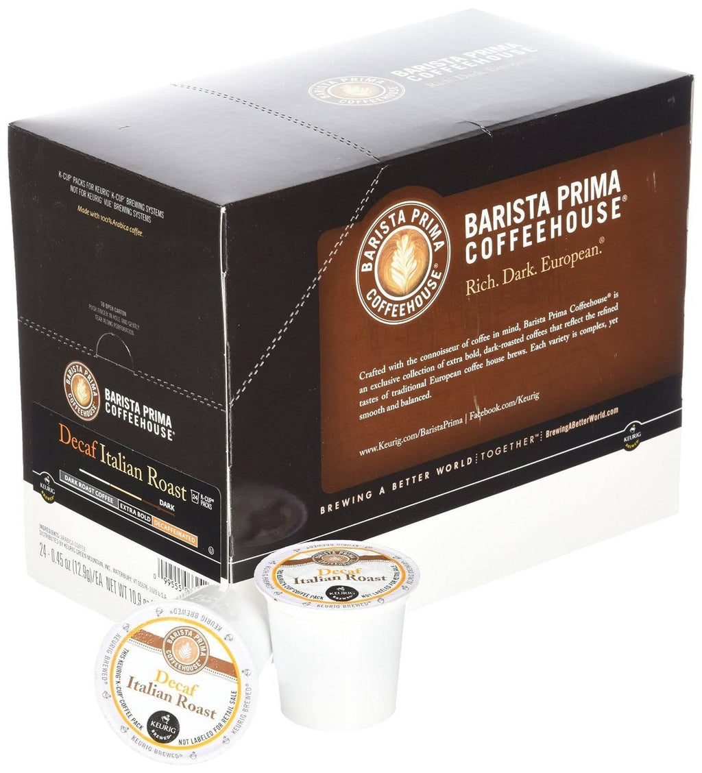 Italian Roast Decaf Coffee Keurig K-Cup Pods 48-Count K39455