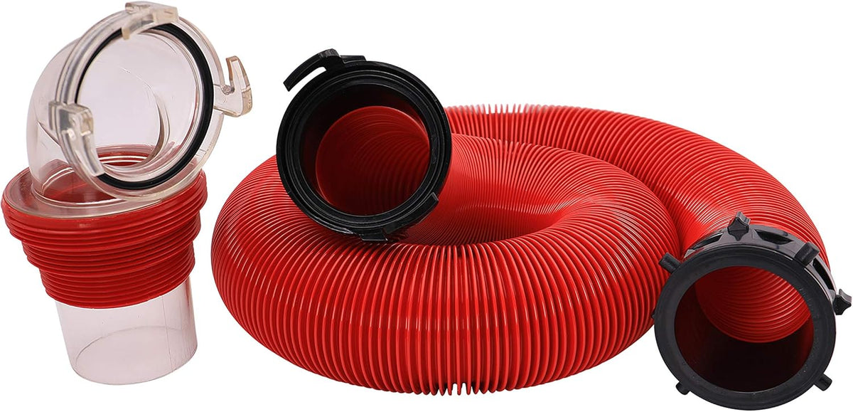 RV EZ Coupler Bayonet Sewer Kit with 10' Hose Pack of 2 X1649