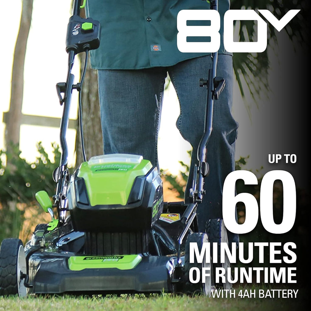 21" Brushless Cordless Lawn Mower with 4.0Ah Battery and Charger K295523