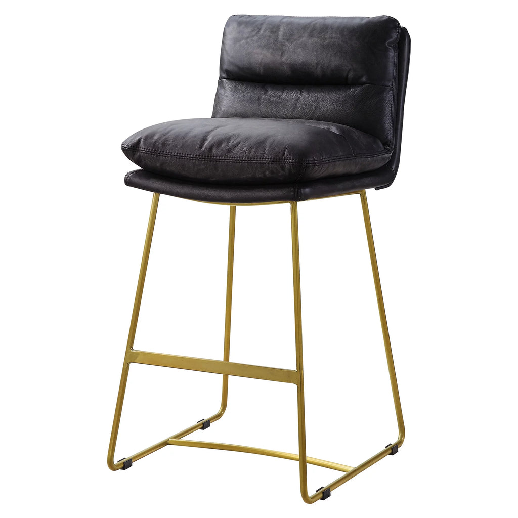 Vintage Black Counter Height Chair D716075