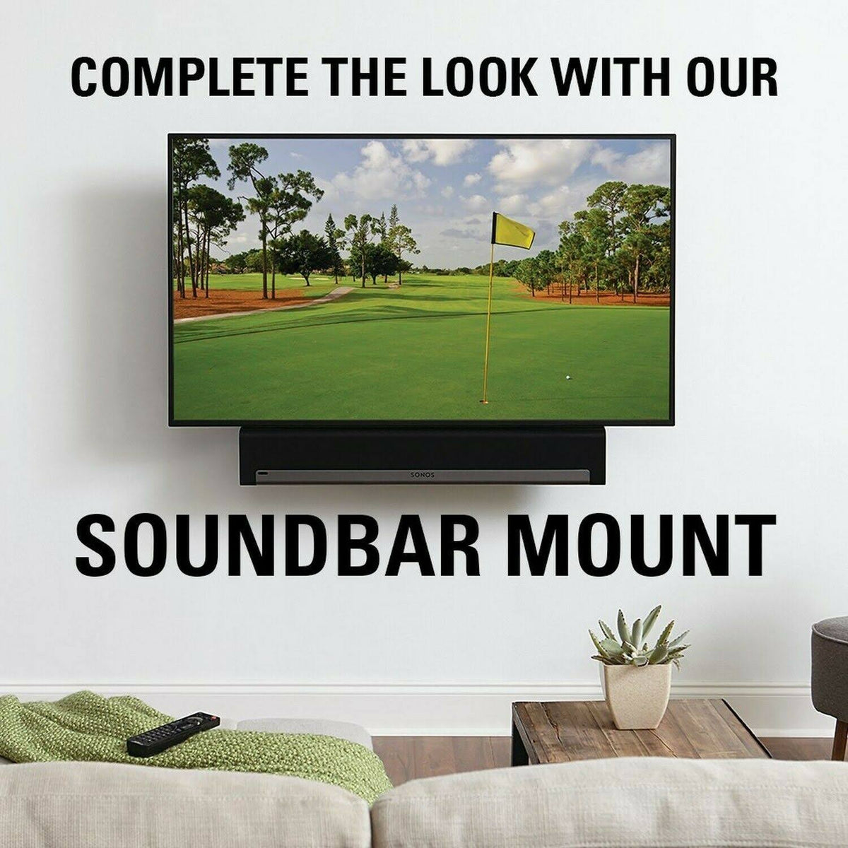 Full-Motion TV Wall Mount for 37x22 to 80x22 TVs Z743