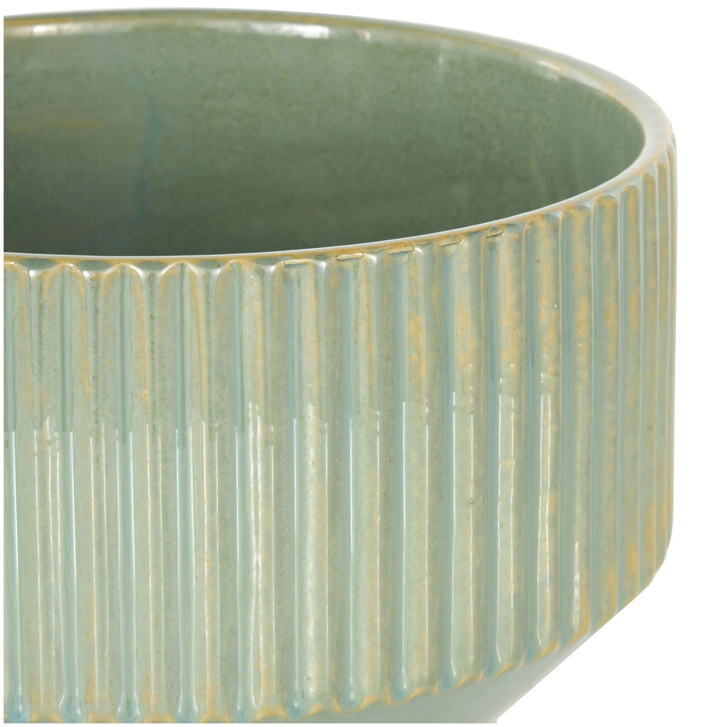 Green Ceramic Planter, 3 Count G347712