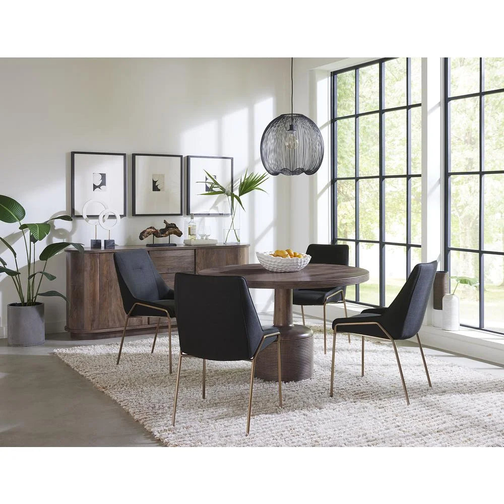 Solid Wood Round Dining Table P475061
