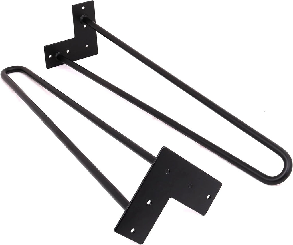 Matte Black Hairpin Legs Set Of 4 D17020