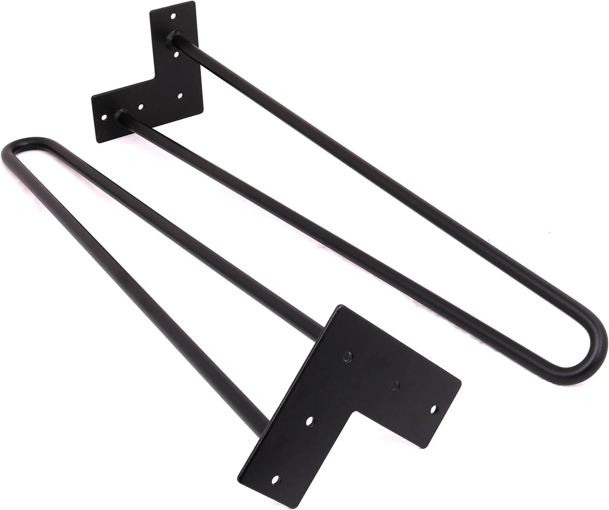 Matte Black Hairpin Legs Set Of 4 D17020