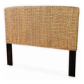 King Beige Seagrass Headboard Z6418