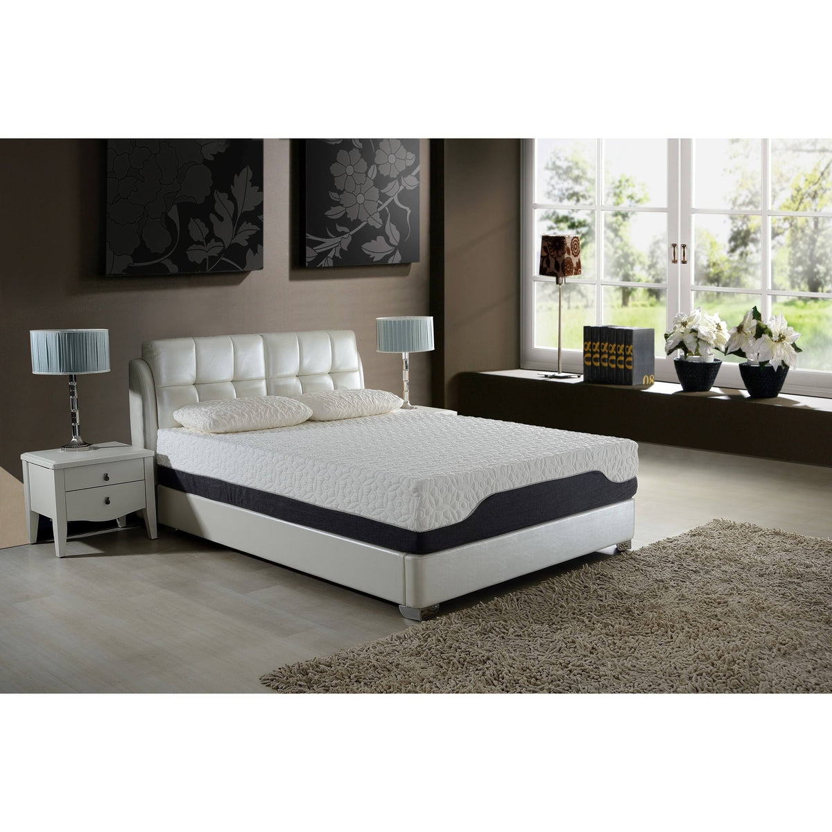 12 inch Hybrid Mattress California King U9194