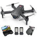 Mini Foldable Drone, 1080P HD FPV Camera Wifi RC Quadcopter, Voice/Gesture Control, Black U5784