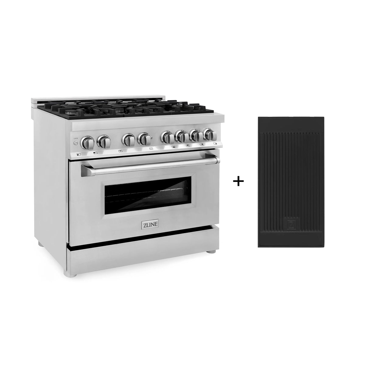 36 4.6 cu. Ft. Gas Burner Electric Oven Stainless Steel M85160