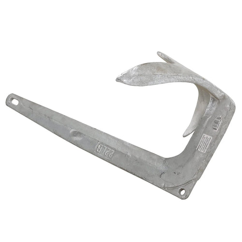 22 Lbs. Hot-Dipped Galvanized Steel Boat Anchor O505418