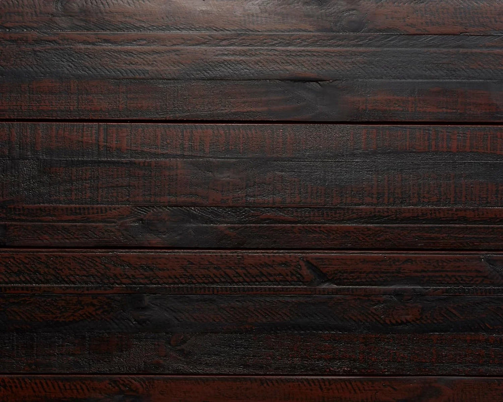 Solid Wood King Platform Bed in Walnut J84162