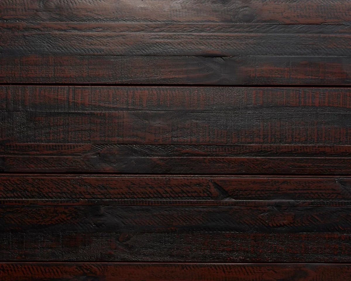 Solid Wood King Platform Bed in Walnut J84162