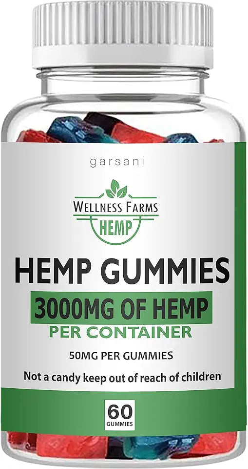 Hemp Gummies 60 Gummies A3672