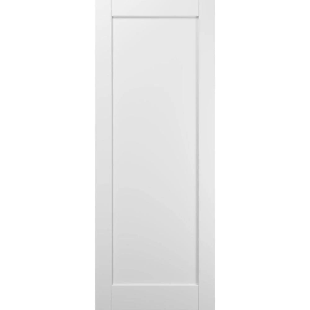 Slab Barn Door Panel 32 x 96 White Silk H173101