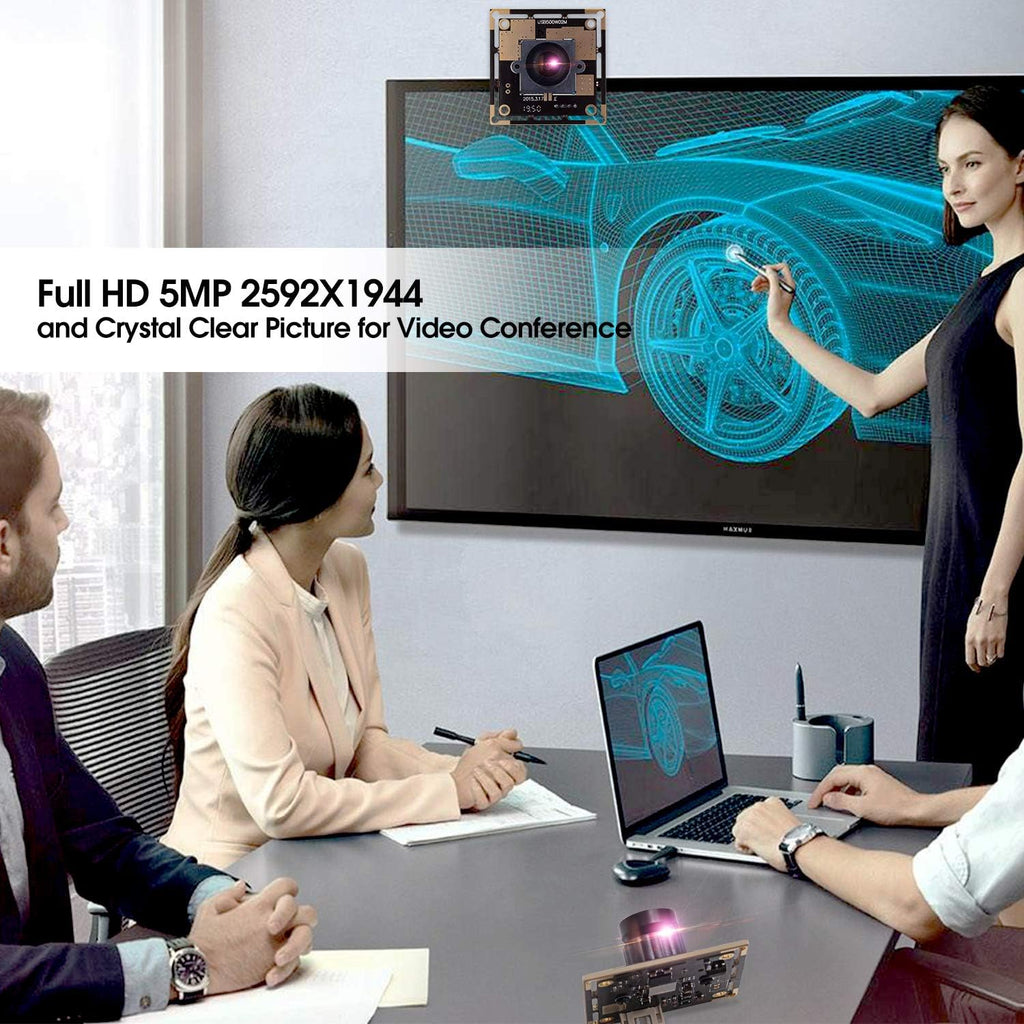 5 Megapixel USB Camera Module with CMOS OV5640 Sensor S96036