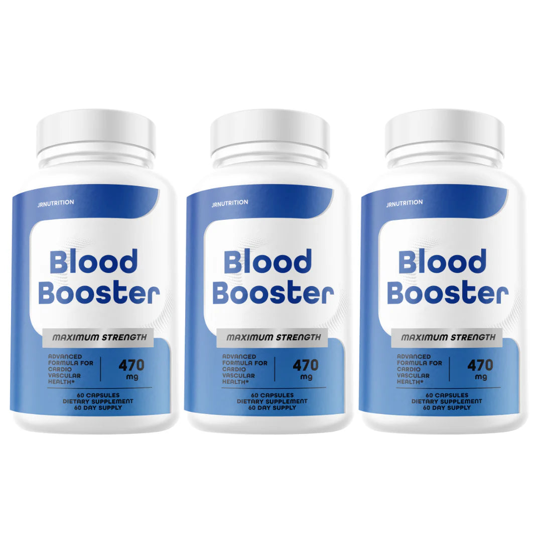 Blood Booster Capsules Maximum Strength 3 Bottles V293