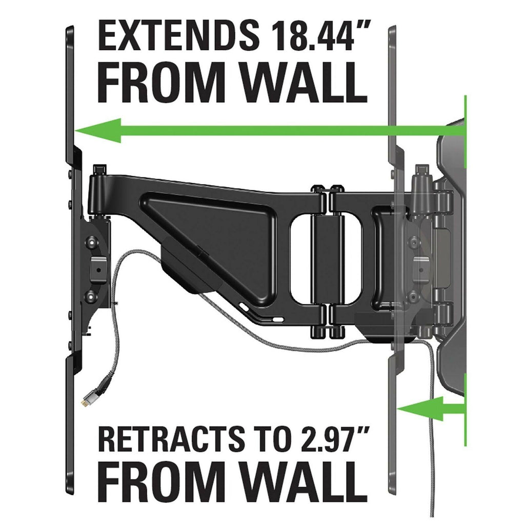 Full-Motion TV Wall Mount for 37x22 to 80x22 TVs Z743