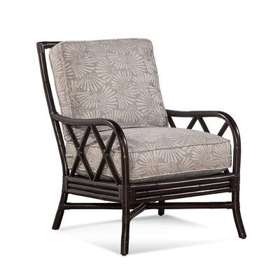 Green and Blue Stripe Wide Armchair T96778