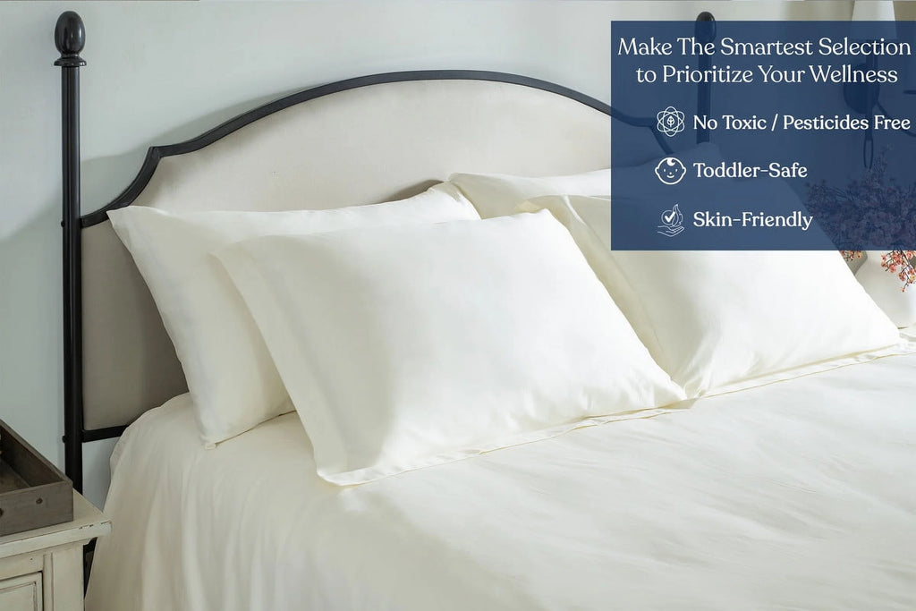 100% Organic Cotton Full Flat Sheet D65517