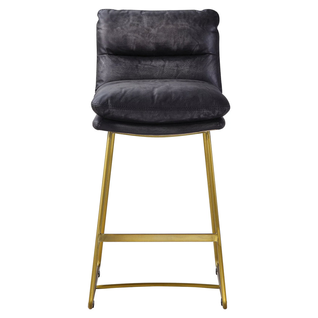 Vintage Black Counter Height Chair D716075