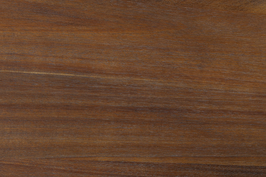 L-Shape Desk in Brushed Walnut Finish I907