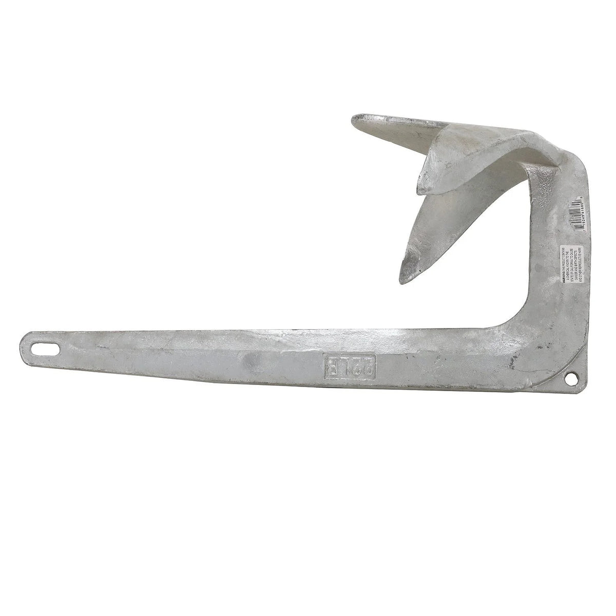 22 Lbs. Hot-Dipped Galvanized Steel Boat Anchor O505418