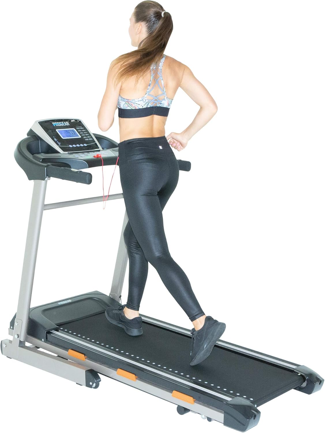 Black Electric Treadmill B2203