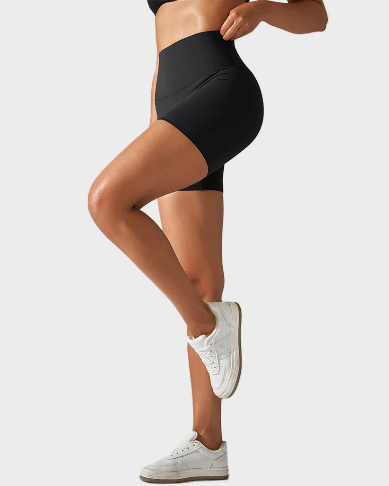 High-Waist Mesh Boyshorts B9324