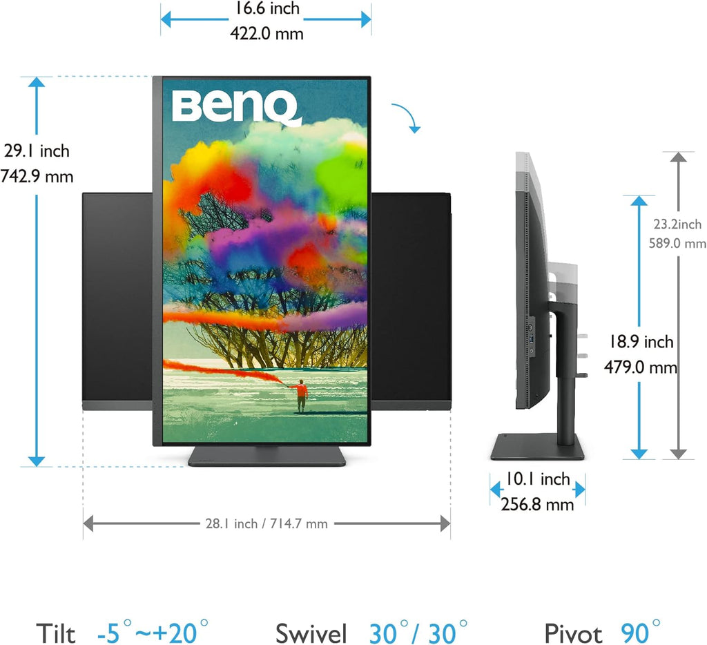 32 inch 4K UHD IPS Monitor with USB-C, HDR10, Built-in Speakers K9447