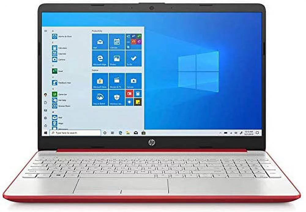 15.6" HD Laptop Intel Pentium Gold 16GB DDR4 256GB SSD Windows 11 Scarlet Red J432