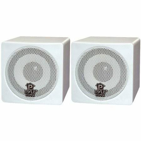 White Mini Cube Speaker E777649