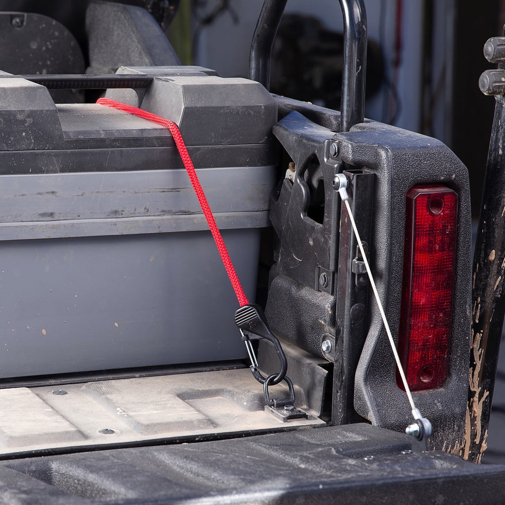 Red SlideLock Carabiner Bungee 24 in D6052