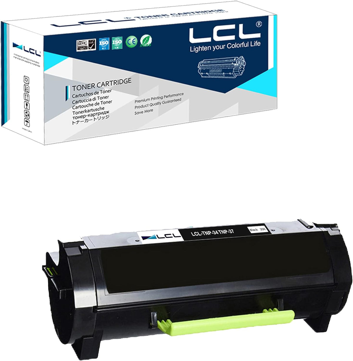 Black Toner Cartridge 1-Pack O907