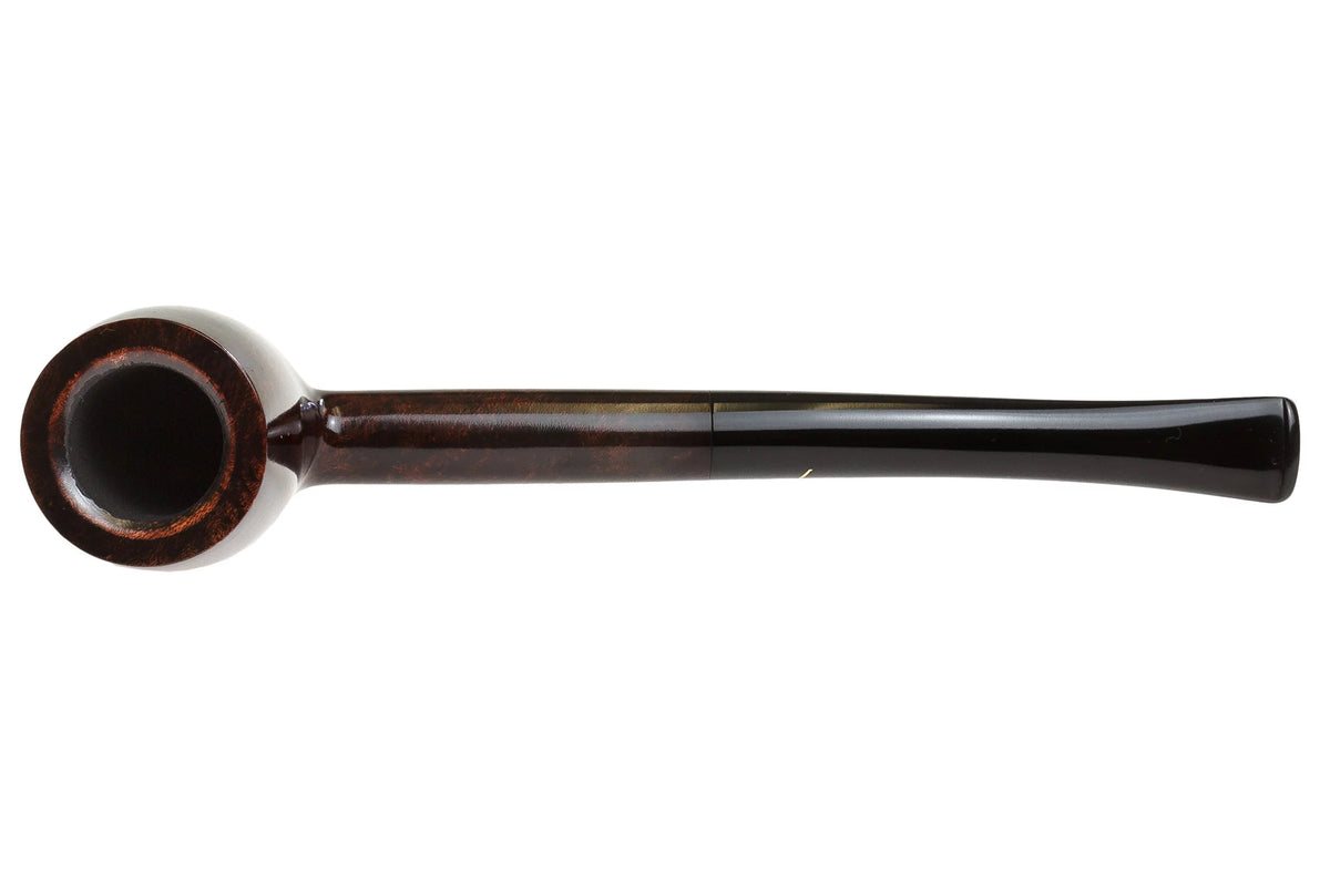 Walnut Smoking Pipe Black Lucite Mouthpiece U989