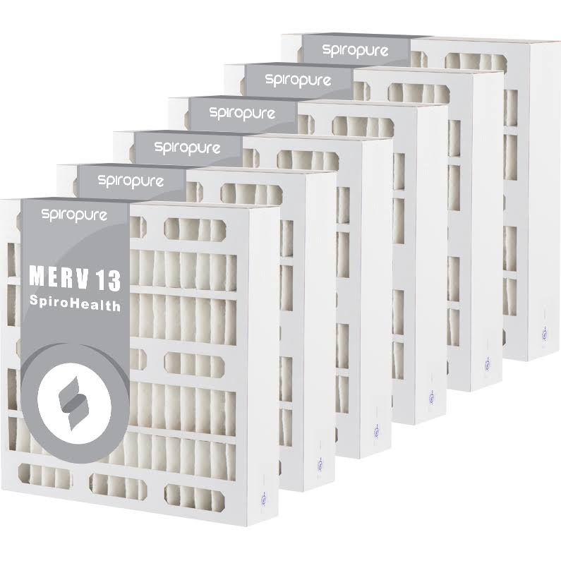 MERV 13 20x25x4 Air Filters (6 Pack) H4033
