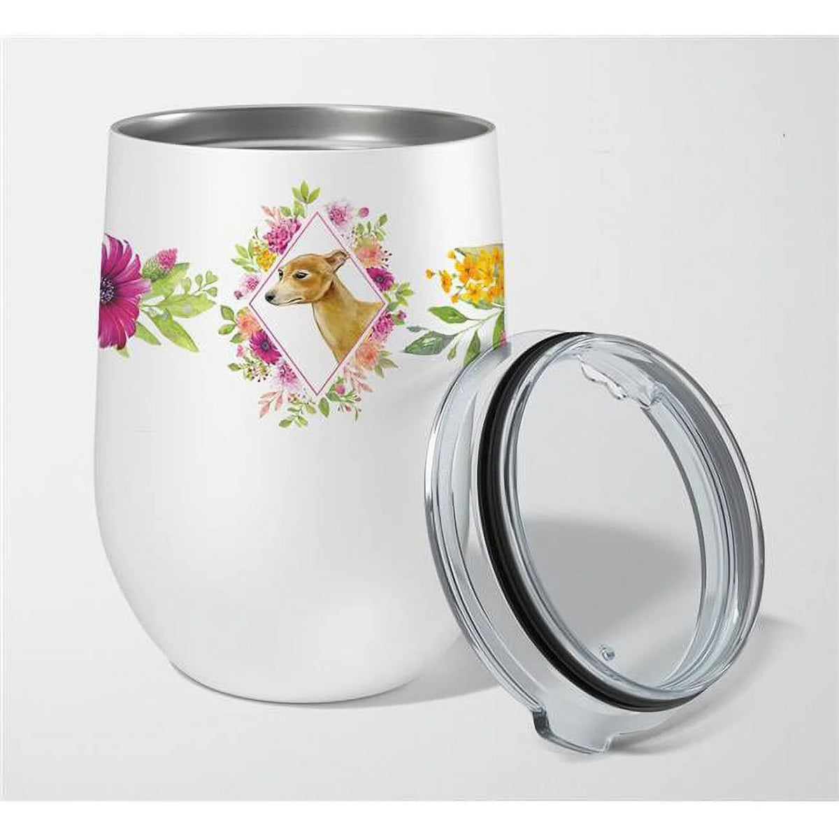 12 oz Stainless Steel Stemless Wine Glass G428