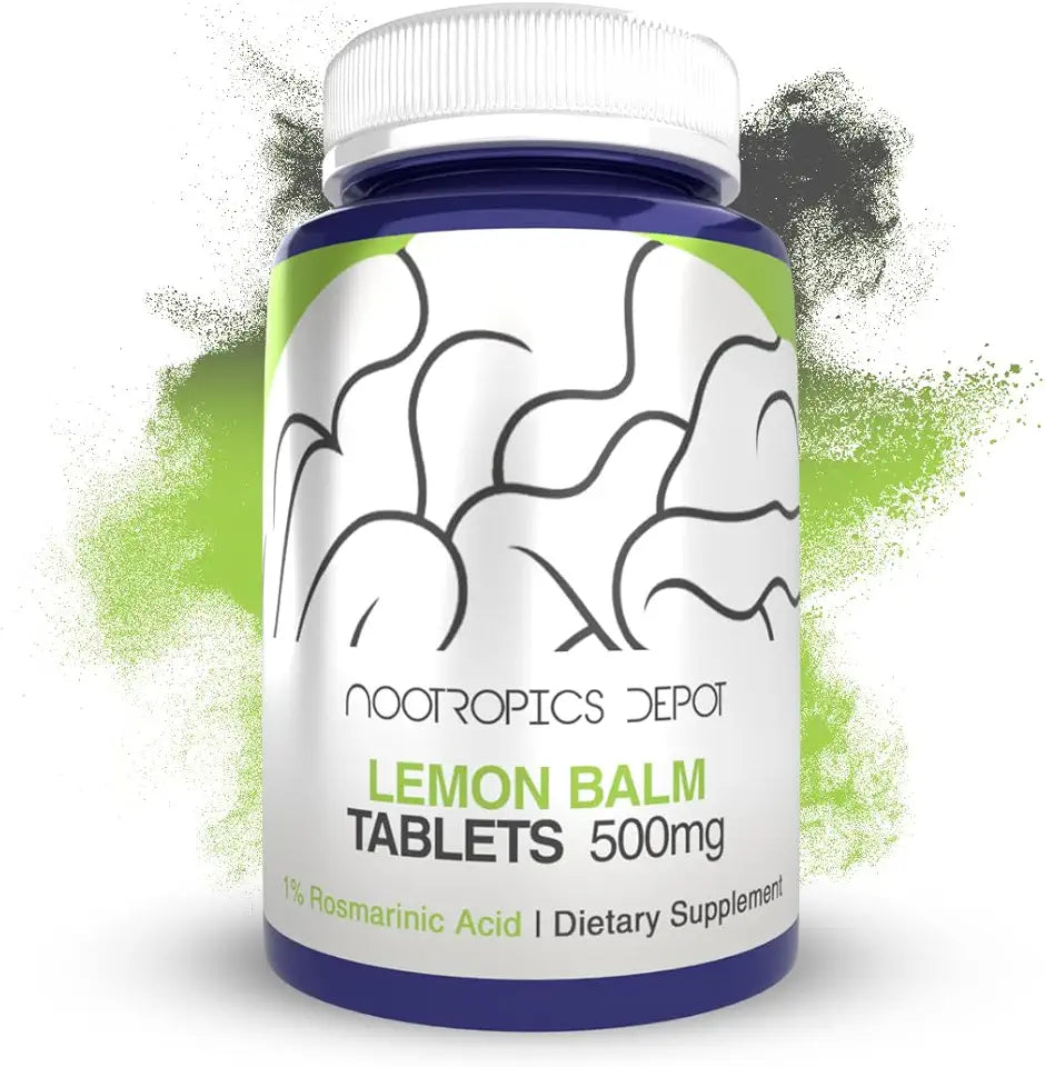 Lemon Balm Extract Tablets 500mg 120 Count O888148