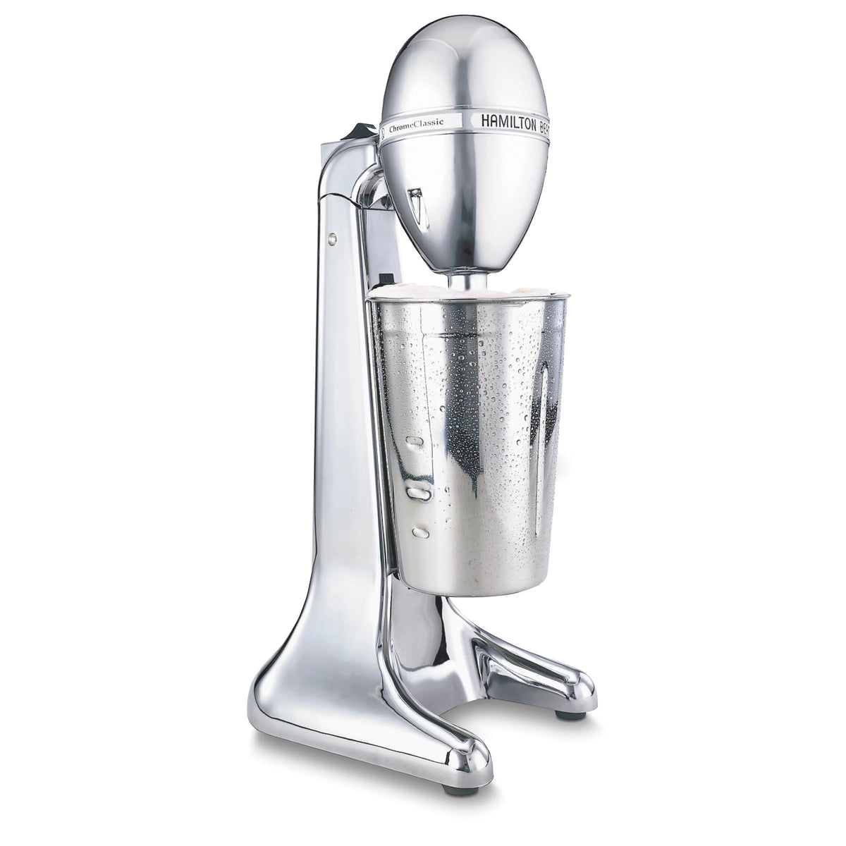 Chrome Drink Mixer and Milk Shake Maker, 2 Speeds, 28 oz Cup M798