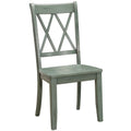 Teal Blue Set of 2 Side Chair K893654