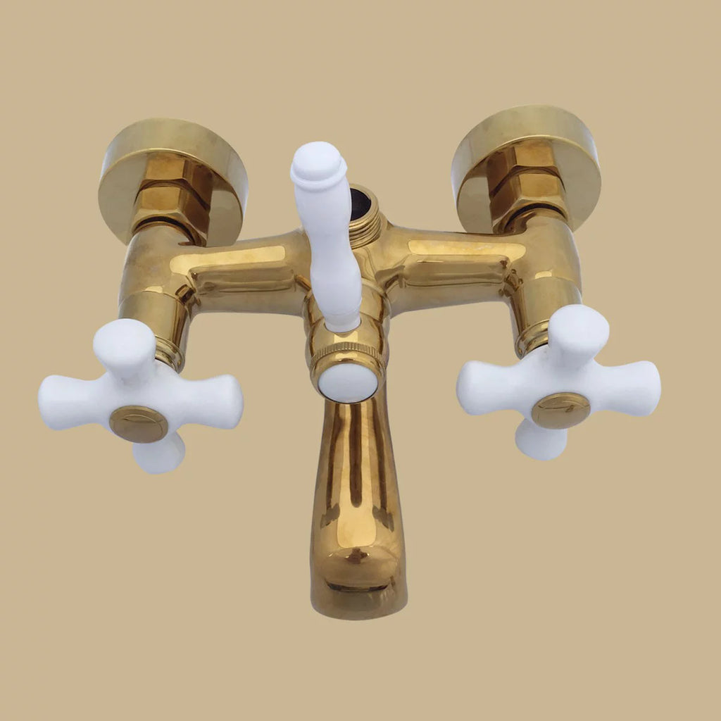 PVD Brass Porcelain Tub Faucet H73880
