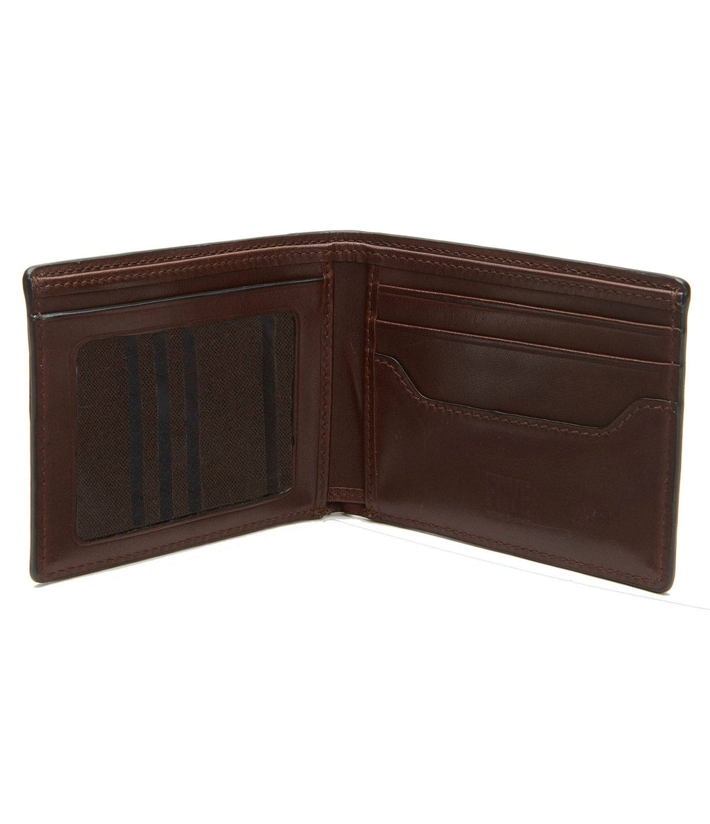 Dark Brown Leather ID Billfold Z7610