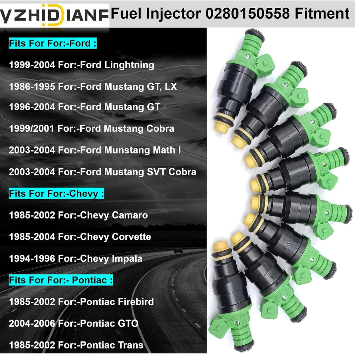 Fuel Injector 8 Pcs M361