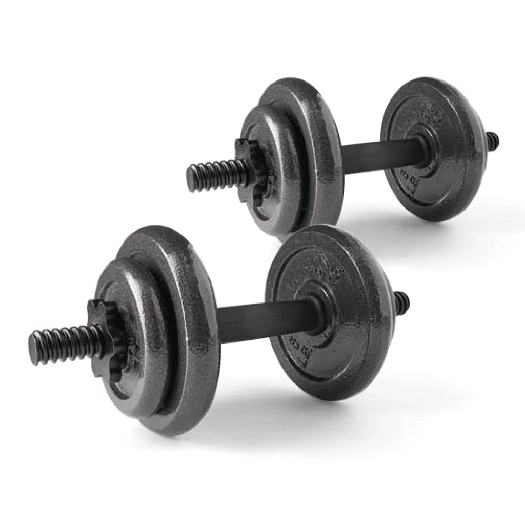 40lb Adjustable Cast Iron Dumbbell Set S55147