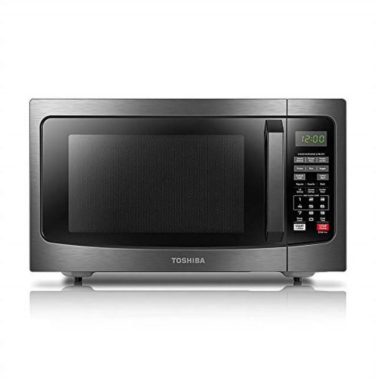 1.2 Cu.ft 1100W Black Stainless Steel Microwave Oven U685063