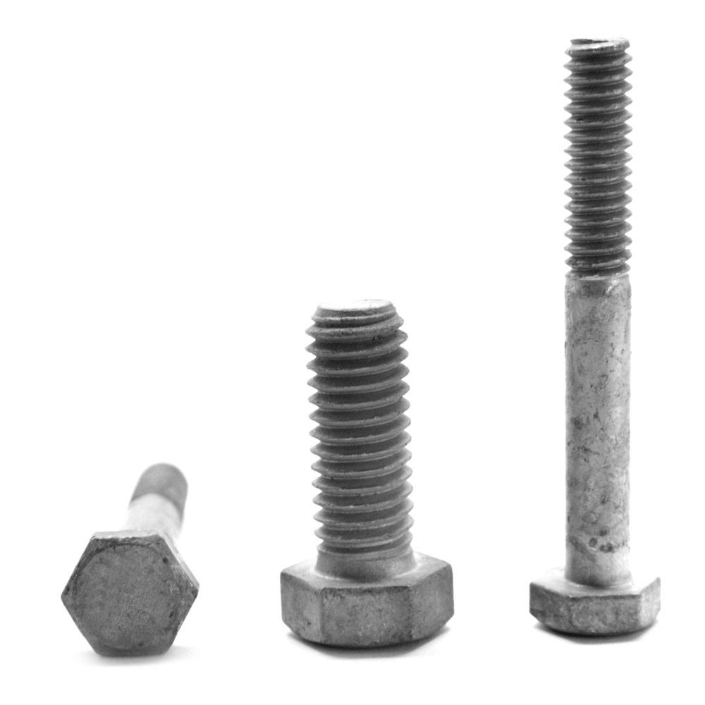 5/8x22-11 x 8x22 (PT) Coarse Thread Grade 5 Hex Cap Screw Medium Carbon Steel Hot Dip Galvanized A74847