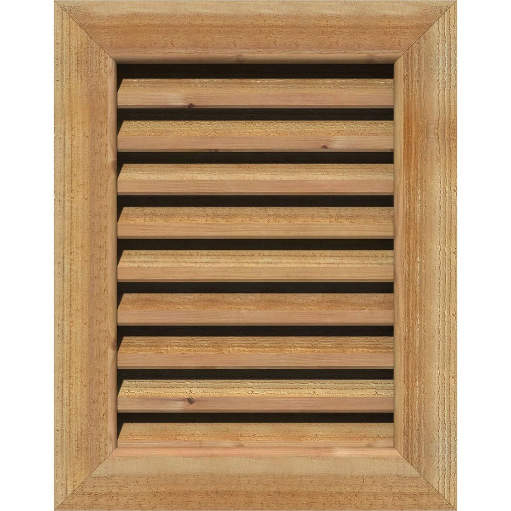 Unfinished Vertical Gable Vent B595