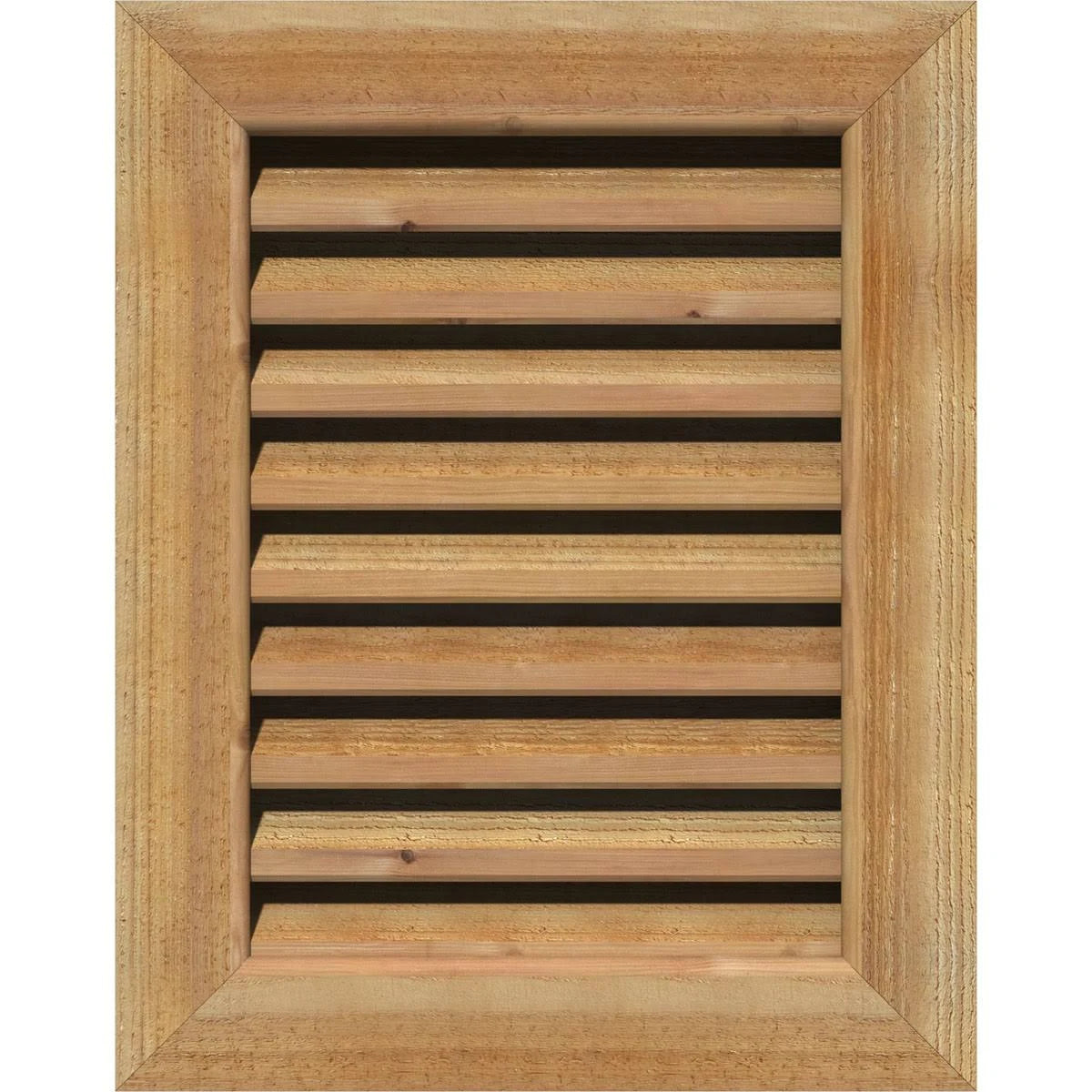 Unfinished Vertical Gable Vent B595