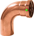 90 Copper Elbow with Press Connection D37933